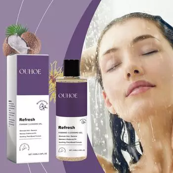 Балансирующий гель для ванны Очищающий увлажняющий уход для женского тела Освежающий и мягкий уход за всем телом Отбеливающий гель для душа 100ml