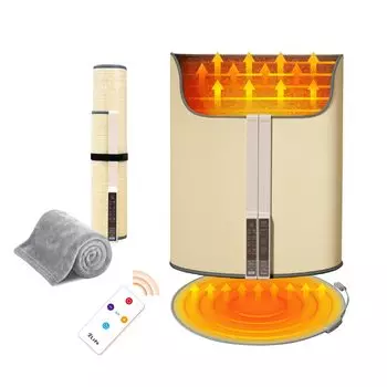 Baldur Panel Foot Desk Цилиндрический тип в дальнем инфракрасном диапазоне Всенаправленная энергия 10 секунд Быстро 5 уровней температуры 4 уровня Отключение перегрева PES Холод