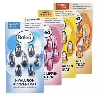 Balea Concentrate Ampoule 7 упаковок х 4 типа