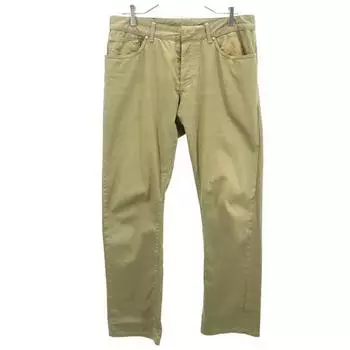 BALENCIAGA made in Italy Pants w31 khaki Button fly Men s Used