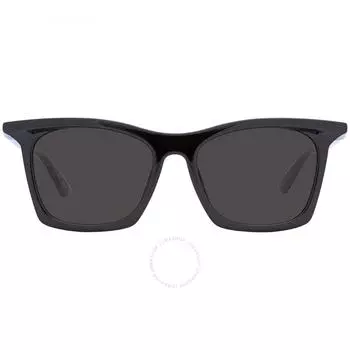 Balenciaga Серые квадратные солнцезащитные очки унисекс BB0099SA 001 54