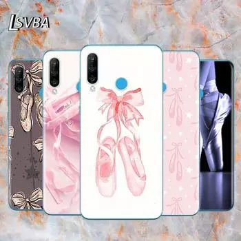 Балерина балерина Мягкий силиконовый чехол из ТПУ для Huawei P40 P30 P20 Pro P10 P9 P8 Lite E Plus 2019 2017 чехол для телефона HuaweiP40 Lite E