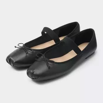 Балетки GU by Uniqlo с ремешками