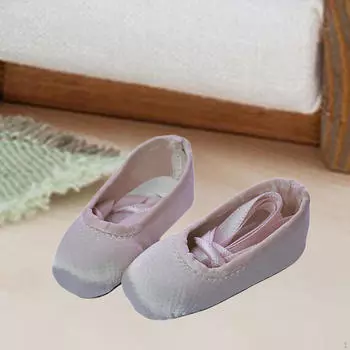 Балетки и аксессуары для кукол 1/4, миниатюрные предметы для детской одежды, идея для подарка розовый