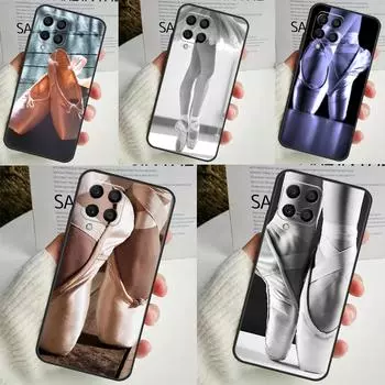 Балетки пуанты для Samsung Galaxy M21 M51 M12 M32 M52 M13 M23 M33 M53 M34 M54 M30s M31s M15 M55 M20 чехол Samsung M53
