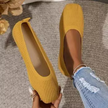 Балетки женские на плоской подошве удобные нескользящие женские мокасины сетчатые дышащие элегантные женские туфли с бантом обувь для мам 36 розовый