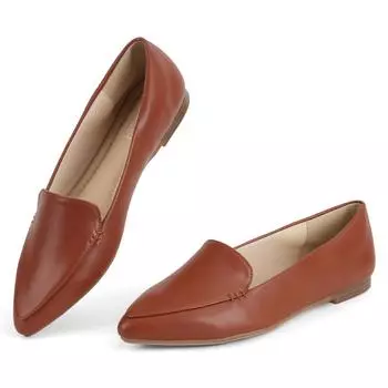 Балетки женские повседневные элегантные женские кроссовки на низком каблуке босиком удобные мягкие туфли с острым носком 7