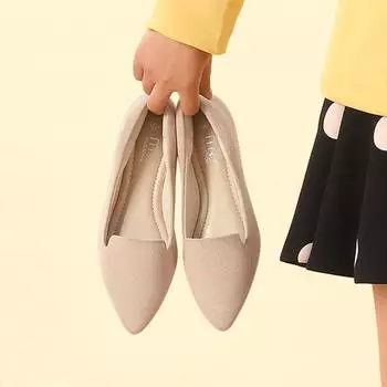 Балетки женские удобные мягкие туфли без застежек на плоской подошве с острым носком женские повседневные элегантные кроссовки на низком каблуке 6