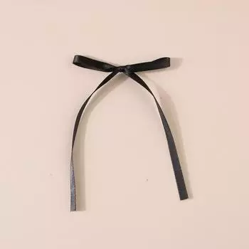Балетный стиль, ручной работы, бант, аксессуары, симпатичные для девочек, двойной хвост, аксессуары для волос, украшения торта, работа в процессе #1 black