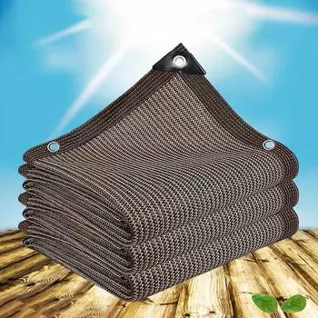 Балконная солнцезащитная сетка для защиты от солнца, защитный экран, наружные панели с защитой от ультрафиолета, сетчатое покрытие, эффективное затенение, защитная сетка для бассейна