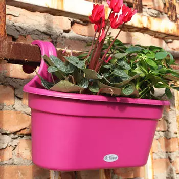 Балконные перила, подвесной горшок, цветочный горшок, оконная коробка, корзина для растений в помещении и на открытом воздухе бежевый