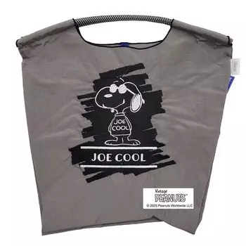 Ball and Chain Подлинная сумка JOE COOL Snoopy Peanuts размера M, хозяйственная сумка, эко-сумка, сумка-тоут с вышивкой через плечо 326006 [Ball & Chain] (Ф.ГРЕЙ, М)