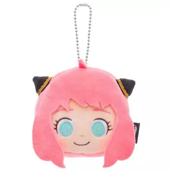 Ball Chain Mascot Plush Toy Height 12cm Mocchi-Mocchi-Style Face-shaped SPYFAMILY (Anya Forger) Approx.