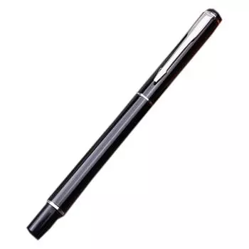 Ball Pen Black Ink School Office Supply Ballpoint Pen Orb Pen Signing Pen Business Signature Pen Bright black Silver