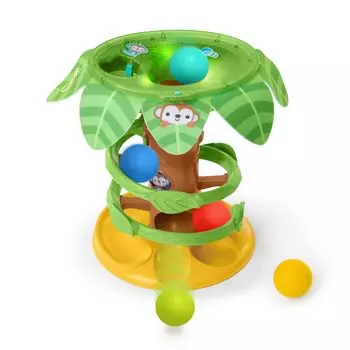Ball Play Monkey Educational Toy Game Safari Toy Animal Baby 6 Months Baby Gift Birthday Christmas Bright Starts Kids Two Kids2 Tropical Twirling Ball