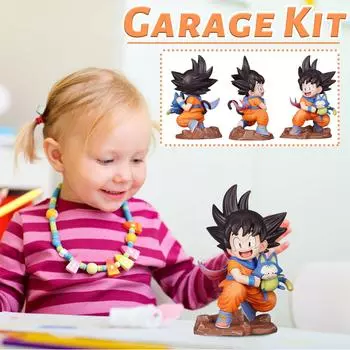 Ball Scene Childhood Little Holding Yamcha Little Follower Hand Model Ornaments Anime Gift One Size чёрный