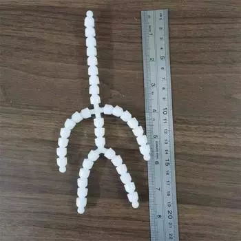 Ball Socket Cotton Doll Skeleton Movable Plush Doll Skeleton Dolls Joint Skeleton Stuffed Toys 20cm