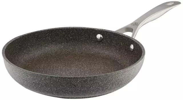 Ballarini Salina Frying Pan 26cm Made in Italy Induction compatible Granitium 7-layer coating [Official Japanese product] 75002-823 серый