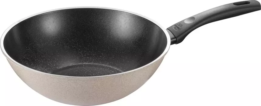 Ballarini Wok 28cm Made in IH Compatible Ceramic Coating Official LEDRO Ledro Italy [Japan Product] Z1027-801