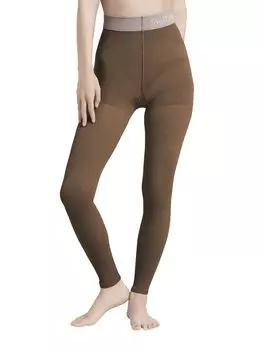 Ballelite Pelvic Support Compression Leggings Thin Rib 80 Denier BLWNP243004 Mocha [Ballelite] Women s