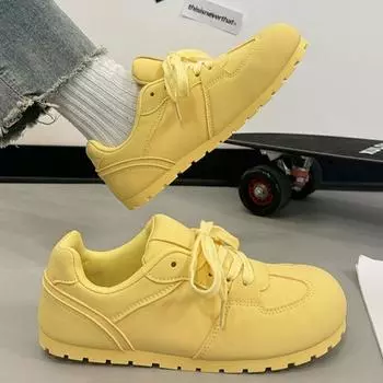 Ballet women s shoes new summer versatile flat-bottomed sports casual shoes board shoes women s tide 35