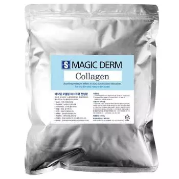 Ballon Beauty Secret Derm Magic Derm Collagen Modeling Rubber Pack 1000 г, 1 шт., 1 шт.
