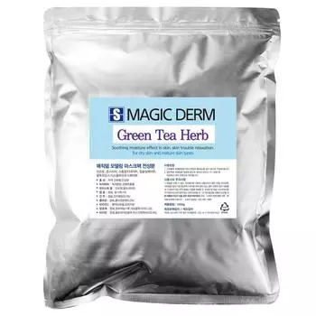 Ballon Beauty Secret Derm Magic Derm Green Tea Herb Modeling Rubber Pack 1000 г, 1 шт., 1 шт.