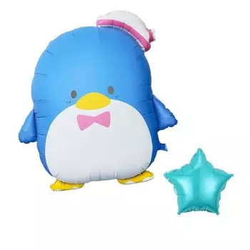BALLOON DAYS Воздушный шар Sanrio Персонажи Моя Мелодия Куроми Корица Hello Kitty Смокинг Сэм В комплекте с бонусным воздушным шаром Новый цветной узор с лентой