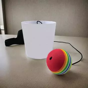 Ballz Up Swing Away Party Game для взрослых Веселая и интерактивная настольная игрушка для снятия стресса для вечеринок One Size чёрный