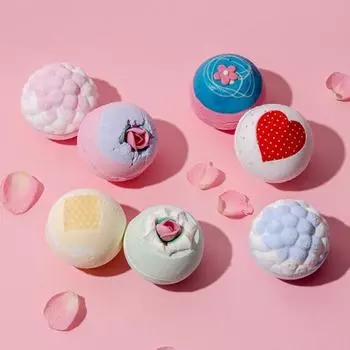 Balm Cosmetics Fine Foam/Carbonated Spa Британские соли для ванн 10 видов, выберите 1 Porcelain Peony (Carbonated Spa)