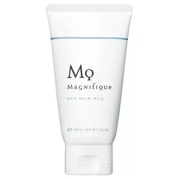 Balm milk magnifique hair balm milk shiny and soft floating feeling mens womens 100g kose magnifique