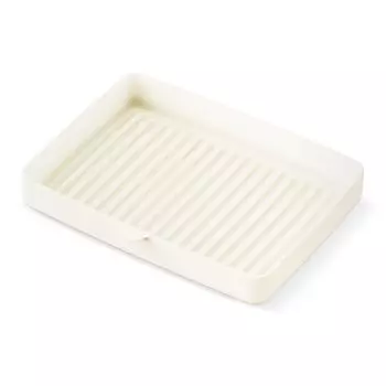 BALMUDA Oven Toaster Compatible Tray Heat Resistant Silicone Tray Deep Square Dish Oven Toaster Dishwasher Microwave SILICONE OVEN TRAY White белый