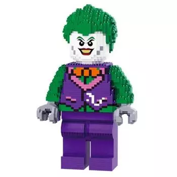 BALODY Наноблок Лего-герой Джокер, разноцветные, популярные корейские игрушки Iron Man