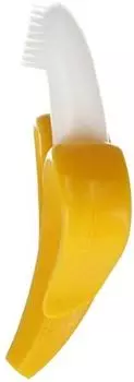 Bam-Bam Teether brosse dents en silicone avec anneau de dentition TU прозрачный