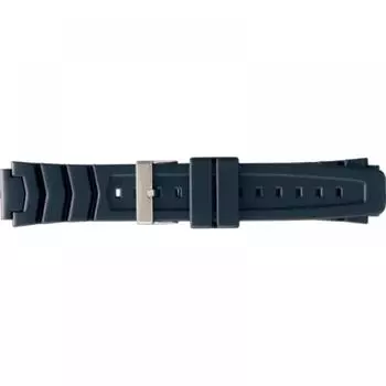 BAMBI Watch Replacement Band BGB200DP Urethane Belt 18mm Navy Multi 16.18.19.20