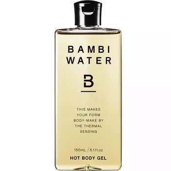 Bambi Water Hot Body Gel 150 мл Супер теплый массажный ботанический аромат Красота Ингредиенты Без добавок 97%