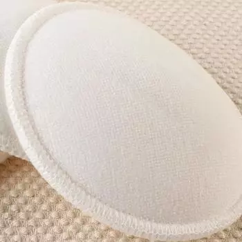 Bamboo Breast Pad Nursing Pads For Mum Washable Waterproof Feeding Pad Bamboo Reusable Breast Pads 4 Pcs New белый