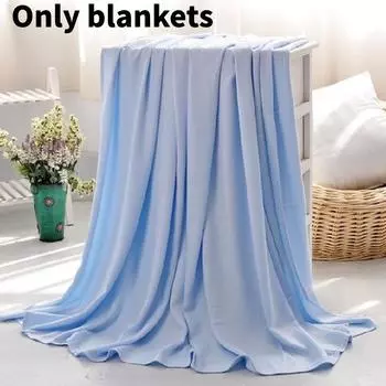 Bamboo Children Fiber Summer Blanket Cooling Air Conditioner Throw Nap Bedtime 90x100cm