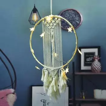 Bamboo Flower Wreath Ring Hanging Bamboo Hoop Frame DIY Craft Tools Bamboo Circle Party 30CM