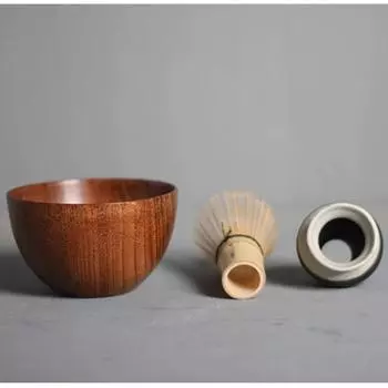 Bamboo tea spoon set matcha brush Japanese matcha mixing bowl Gift Teaware