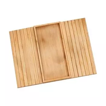 Bamboos Sofa Armrest Tray Sofa Armrest Bracket Foldable Sofa Anti-fall Car Armrest Tray One Size хаки