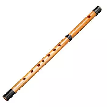 Бамбуковая флейта Синобуэ, Поперечная флейта, Японский инструмент, Традиционная ручная работа, Версия для начинающих, для фестивалей и музыки (7 отверстий, 7 клавиш,