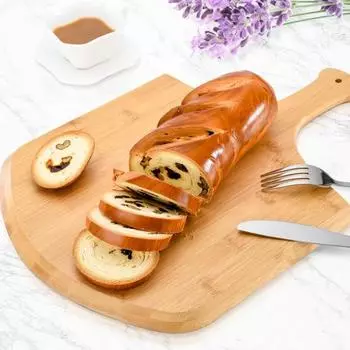 Бамбуковая кожура для пиццы, деревянная длинная ручка с антипригарным покрытием, пищевая подвесная разделочная доска с веслом для пиццы