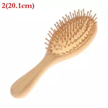 Бамбуковая массажная расческа на воздушной подушке, массажная щетка для выпадения волос, уход за волосами, здоровый