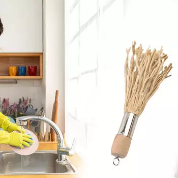 Бамбуковая щетка для мытья посуды, деревянная щетка для мытья посуды Style A