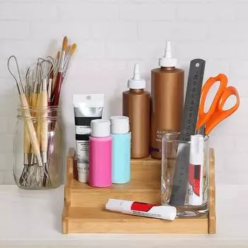 Бамбуковая стойка для хранения, выдвижной держатель для кофейных кружек, регулируемая длина, гладкие края, без заусенцев, устойчивая несущая полка для специй A