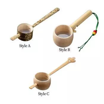 Бамбуковое ситечко для чая Кухонные гаджеты Чайная утварь Чайная сетка для заваривания чая для офиса, встреч, рассыпной цветочный чай Семья