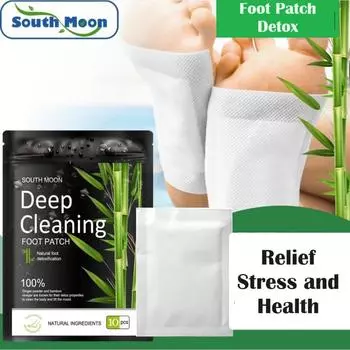 Бамбуковые детокс-пластыри для ног, облегчение боли, травяной пластырь, облегчение боли в мышцах, уголь для ног, массажный уход, расслабление, тепло