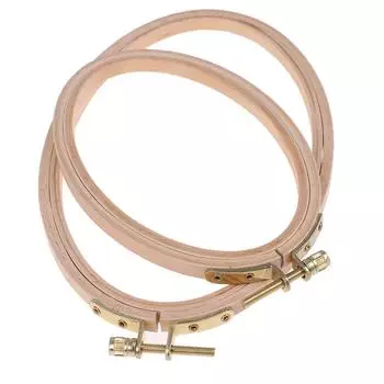 Бамбуковые пяльцы для вышивания, овальные пяльцы, кольцо для вышивки крестом, сделай сам