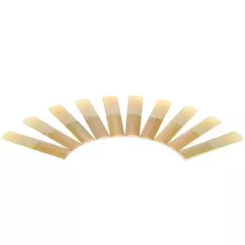 Бамбуковые трости Ammoon, 10 шт., прочность 3,0 для саксофона Eb-альт, аксессуары для саксофона 3